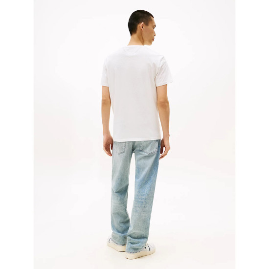 Tommy Hilfiger Ανδρική κοντομάνικη μπλούζα Logo Crew Neck T-Shirt